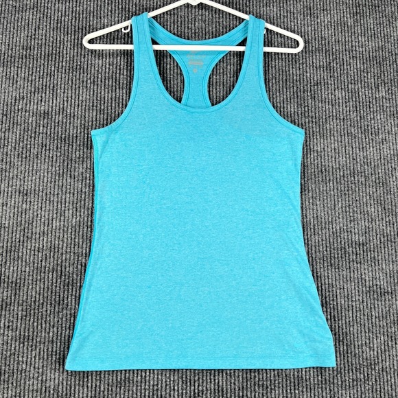 Nike Tank Top Womens Small Blue Sleeveless Workout Active Gym Running - Picture 2 of 11